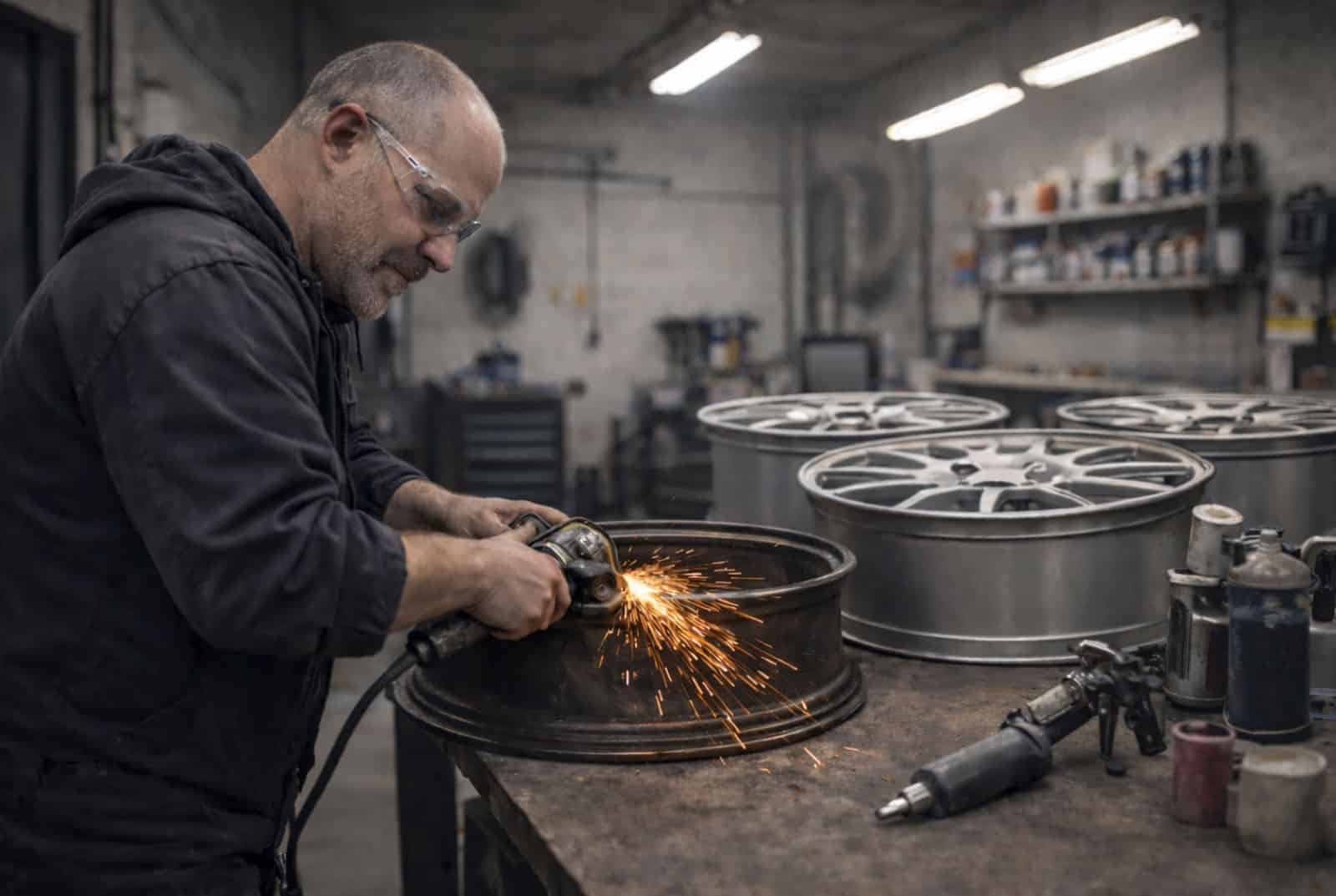 Reparation udføres